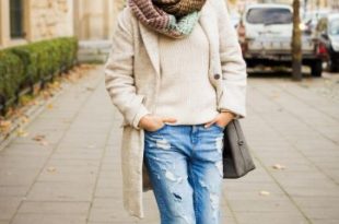 25 Ways to Look Feminine in Baggy Jeans | Boyfriend jeans .