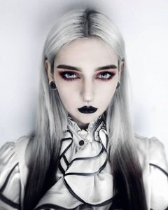 Pin by Pat on Prince Haru Things | Goth hair, Gothic makeup, Goth .