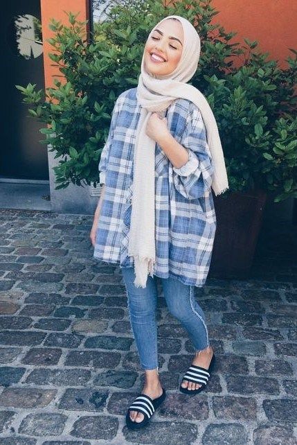 14 Best Summer Hijab Styles & Outfits To Wear For School in 2020 .