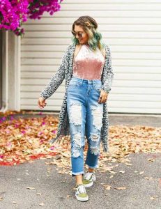 How To Wear High Waisted Jeans – 20 Outfit Ide