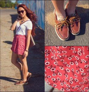 Outfit Ideas to Wear with Women's Sperry Shoes | Loafers outfit .