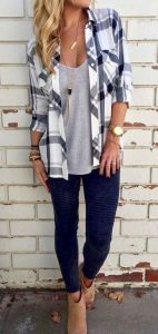 10 Ways To Wear a Plaid Shirt - Classy Yet Trendy | Casual fall .