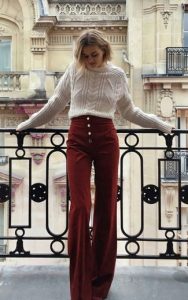 Burgundy Corduroy Pants Outfits For Women (6 ideas & outfits .
