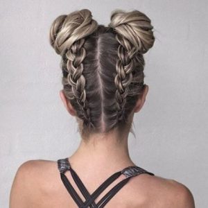 Cute easy braided hairstyles for long hair | Coiffures simples .