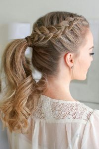 34+ Cute Easy Braided Hairstyles for Beautiful Women – Page 15 .