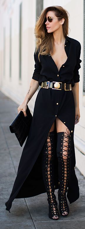 16 Cute Outfits To Wear With Gladiator Heels/Sandals This Seas