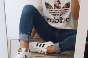 40 Cute Outfits With Adidas Shoes For Girls To Try This Year .