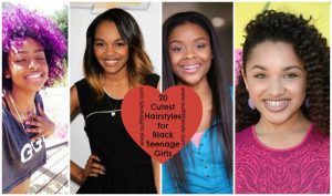 20 Cute Hairstyles for Black Teenage Girls To Try In 20