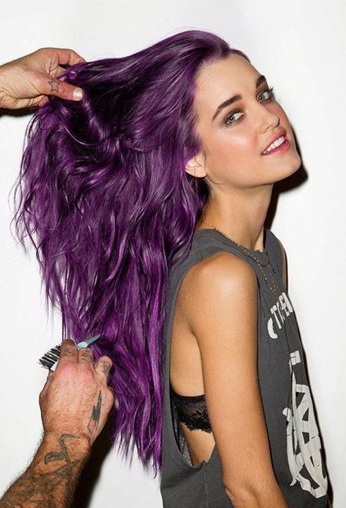 30 Cute Purple Hairstyle for Girls 2020 – New Purple Shades | Hair .