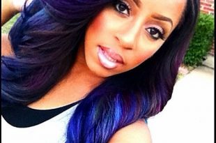 Top 13 Cute Purple Hairstyles for Black Girls this Season | Hair .