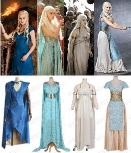 New Game of Thrones Daenerys Targaryen Fancy Dress Women Halloween .