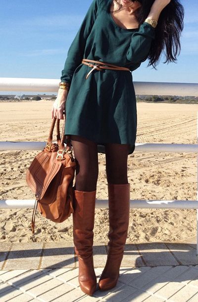 Outfits with Boots - 60 Cute Outfits to Wear with Boots for Girls .