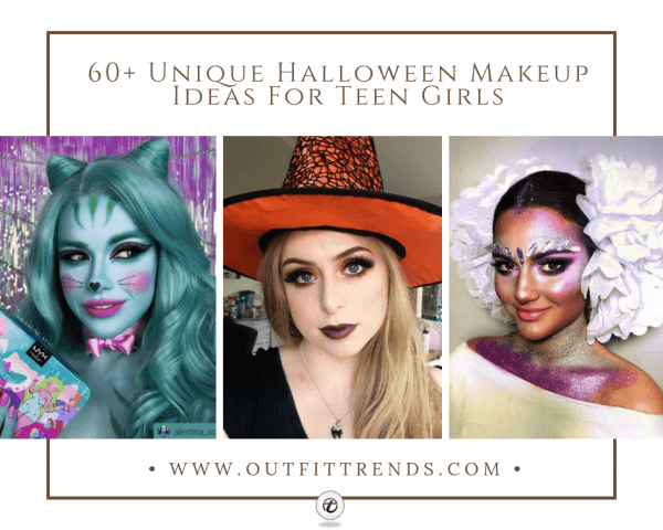 60 Most Awesome Halloween Makeup Ideas Ever for Teen Gir