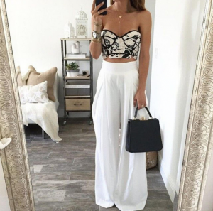 High-waisted trousers are now back! | Fashion, Summer fashion .