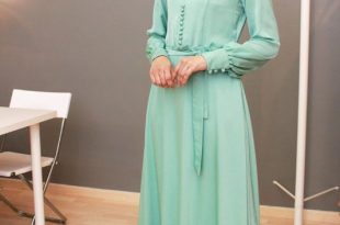 Hijab Maxi Style- 20 Cute Ways To Wear Hijab With Maxi Dress .