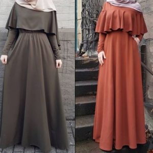 Maxi dresses with hijab styles | Muslim fashion dress, Muslim .