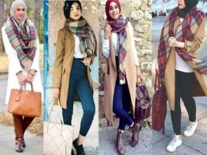 Winter Hijab fashion combinations | Fashion, Clothes for women .