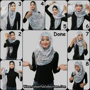 muslim ladies fashion styles Alhamdulillah. pretty love it .