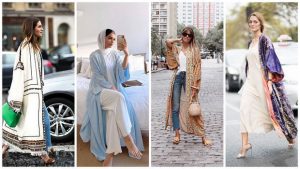 22 Stylish Ways to Wear Kimonos During Ramad