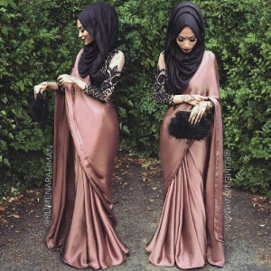 30 Latest Eid Hijab Styles With Eid Dresses-2020 Eid Fashion .