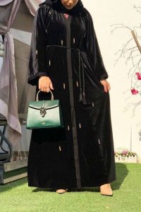 The Velvet Abaya Is the Latest Hijabi Trend for Winter 2019 .
