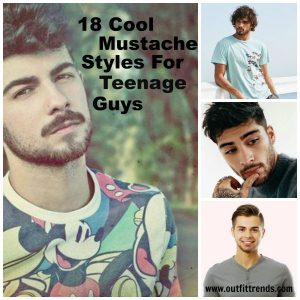 Mustache for Teenagers–18 Cool Mustaches Styles for Tee