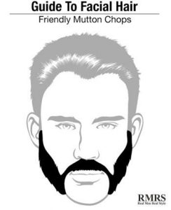 The Friendly Mutton Chops | A Beard Style with a Unique Variati