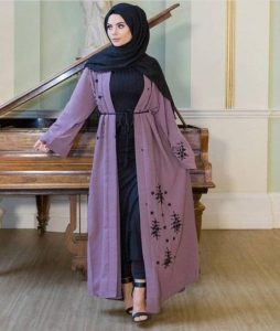 New Open Abaya Styles For Trendy & Professional Women 2019 .