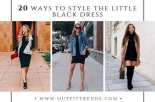 20 Outfit Ideas on How to Wear Little Black Dress in 20