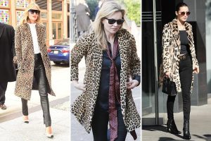 How to wear a leopard-print coat: the bold outwear trend that .