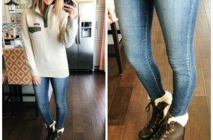 How to Wear Shearling Boots | Pullovers outfit, Boot outfit .