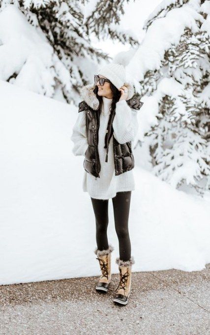 50 Ideas Fashion Outfits Shoes Snow Boots #fashion #boots in 2020 .