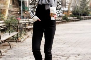 skinny overalls snow boots | Casual winter outfits, Snow outfits .
