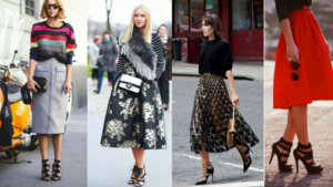 What shoe to wear to your midi skirt - Posh & Spi