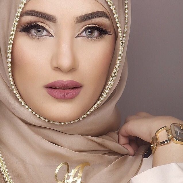 outfittrends: Simple Makeup with Hijab Tutorial and Hijab Makeup Ti