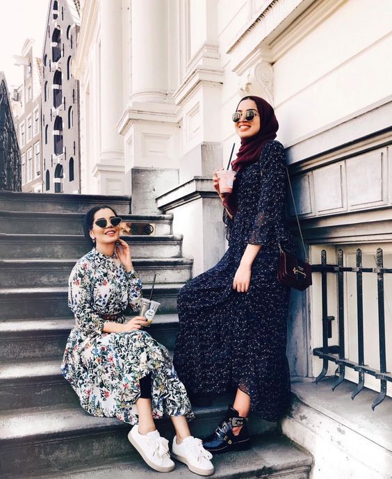 2019 Spring Hijab Outfit Ideas That Anyone Can follow | Hijab .