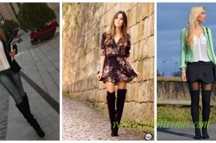 22 Stylish Outfits to Wear with Long Boots This Seas