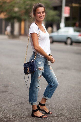30 Stylish Shoes to Wear With Boyfriend Jeans For Chic Look in .