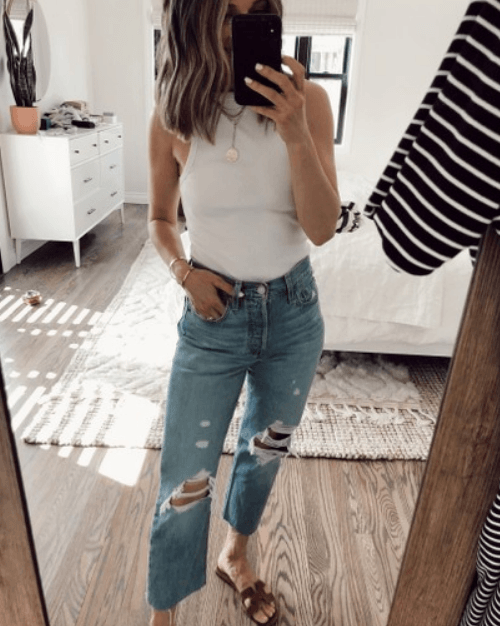 30 Stylish Shoes to Wear With Boyfriend Jeans For Chic Lo