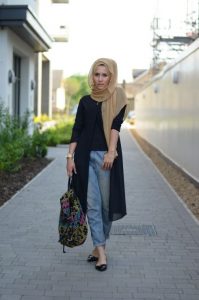 30 Stylish Ways to Wear Hijab with Jeans for Chic look | Outfit .