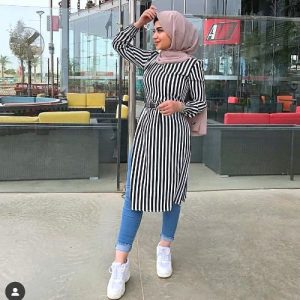Colorful hijabi outfit ideas for summer | Hijab fashion summer .