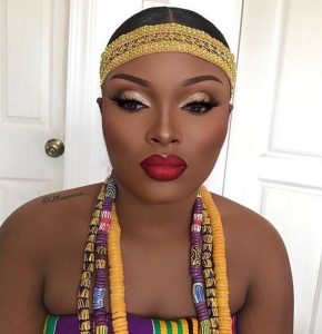 That Ghanaian Gold... Makeup @munamua_ | Makeup for black women .