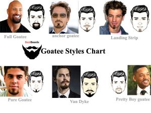 6 Types Of Goatee Beard Styles | Goatee styles, Goatee beard .