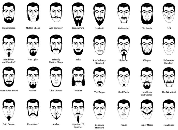 MenFash | Types of facial hair, Mens facial hair styles, Beard .
