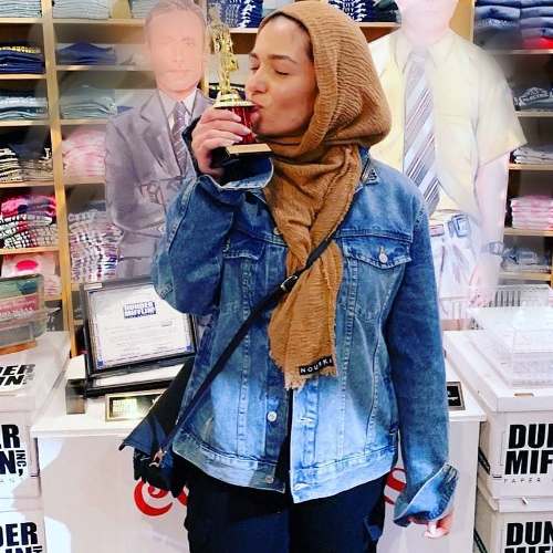 How to wear the oversized jean jackets with hijab | | Just Trendy .