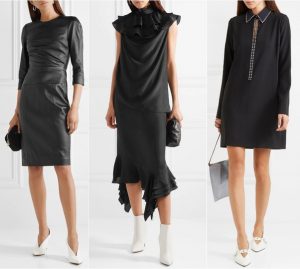 What shoe color goes best with a black dress? - Quo