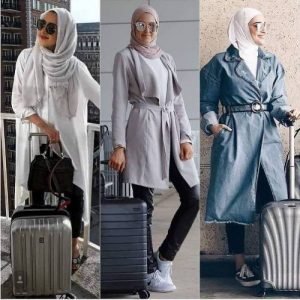 What to wear as a hijabi traveler | Hijab trends, Stylish hijab .